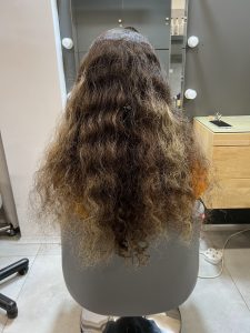 نمونه کار قبل از رنگ