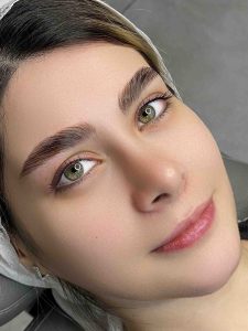 نمونه کار لیفت مژه