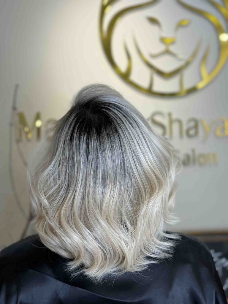 نمونه کار رنگ مو رشت
